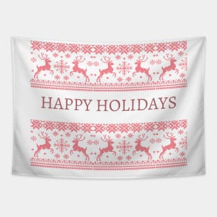 Happy holidays, christmas sweater Tapestry