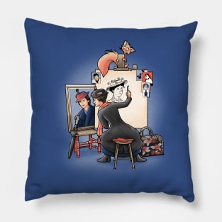 Mary-Portrait Pillow