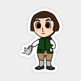 Chibi Paul Revere (Small Print) Magnet