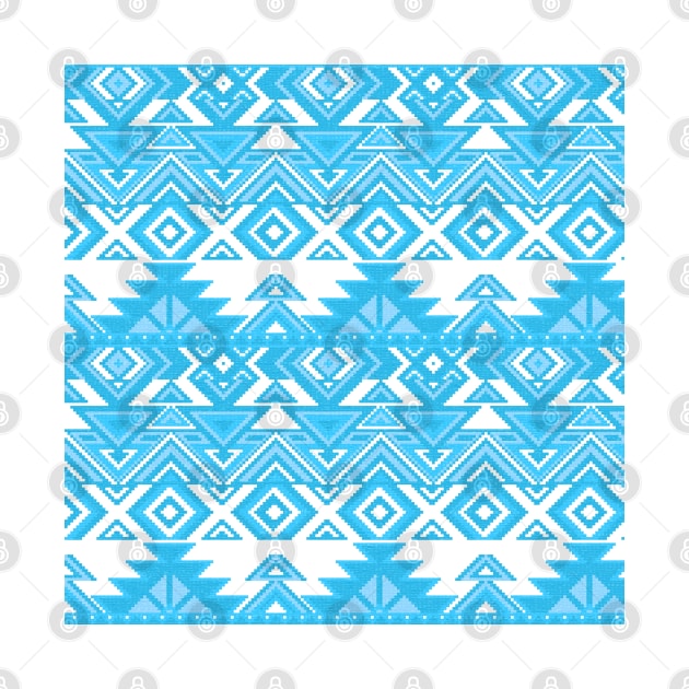 Ethnic blue ornament #2 by GreekTavern