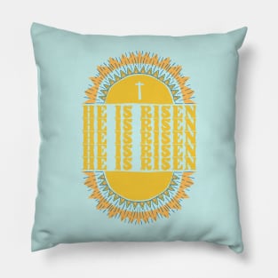 he is risen Pillow