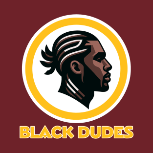 Washington Black Dudes Redskins T-Shirt