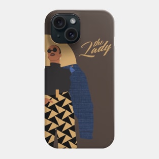 The Lady - Triangle Phone Case