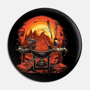 BBQ Nation Pin