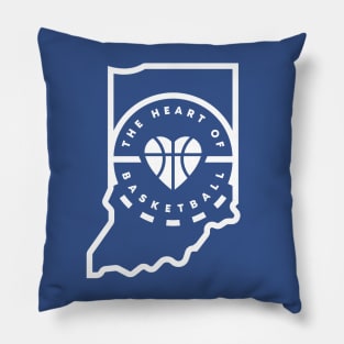 The Heart of Basketball Pillow