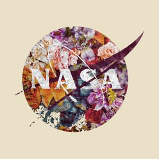 nasa flower logo T-Shirt