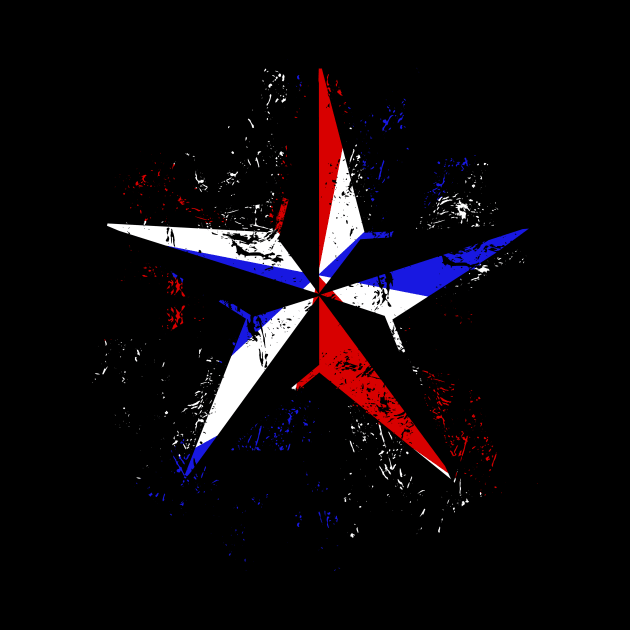 Nautical Star American Flag by MisfitInVisual