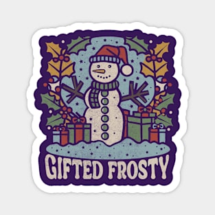 Gifted Frosty Magnet