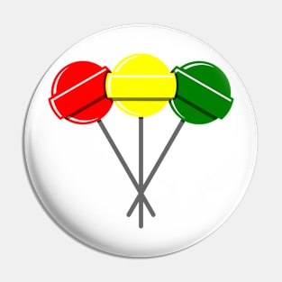 Lollipop Stop Light Pin