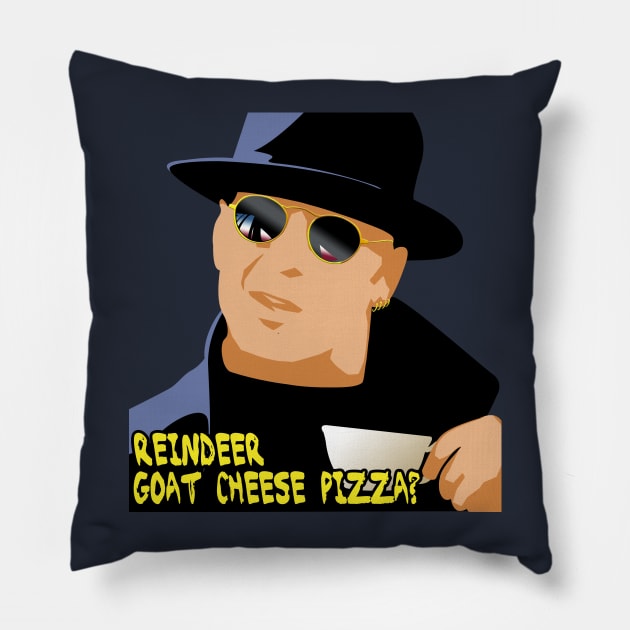 Eddie "Hudson Hawk" Hawkins Pillow by toastercide