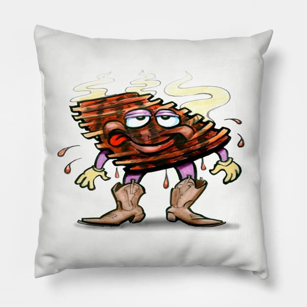 Ribs Pillow by Kevin Middleton