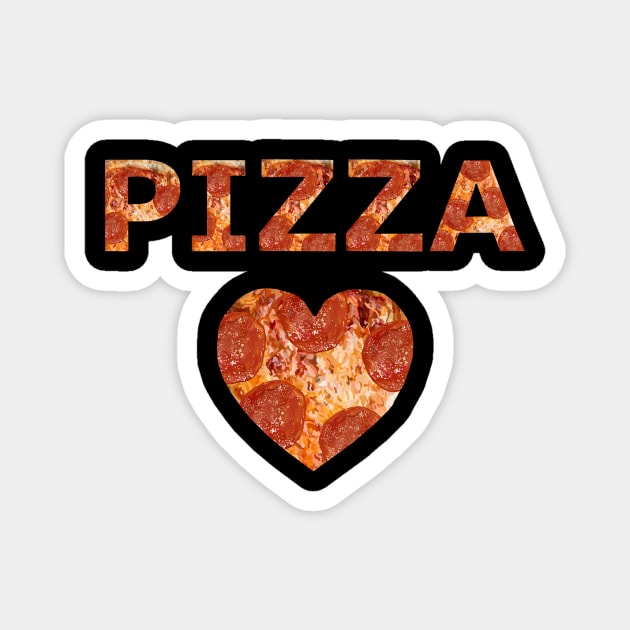 Pizza Love Magnet by Art by Deborah Camp