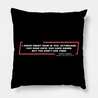 EP3 - CD - Fear - Quote Pillow