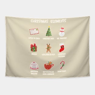 Merry Christmas Tapestry