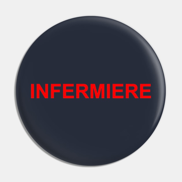 Infermiere | Nurse | T-shirt for Nursing Staff Pin by Betta's Collections