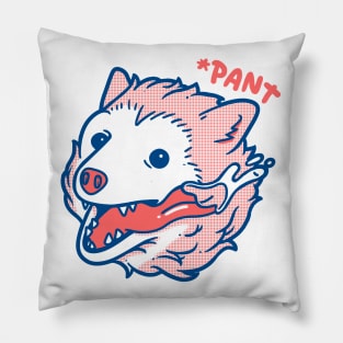 Panting Dog Pillow