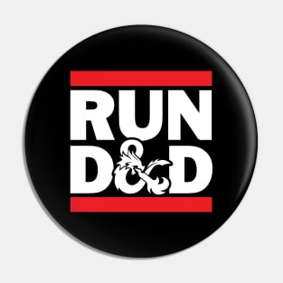 Run DMC x D&D Dungeons and Dragons Pin