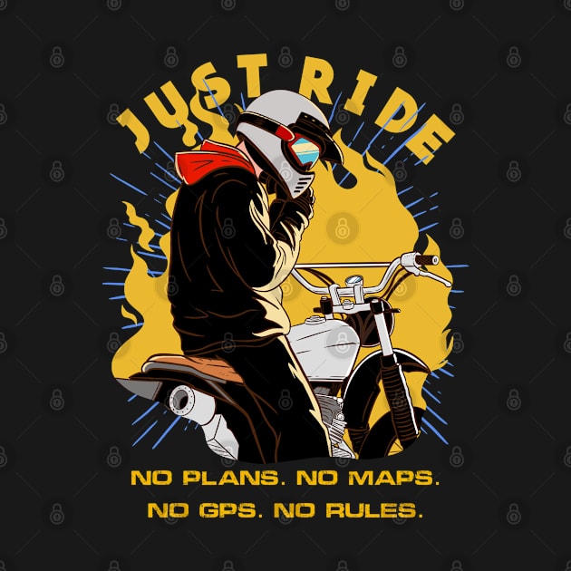 Just Ride by Artthree Studio