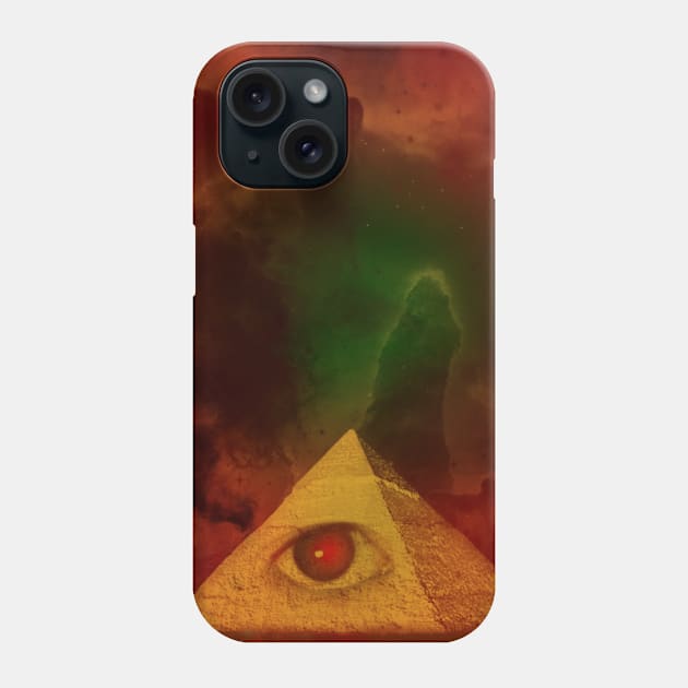 Pyramid skies Phone Case by syans_ashes