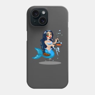 Cooking Mermaid Phone Case