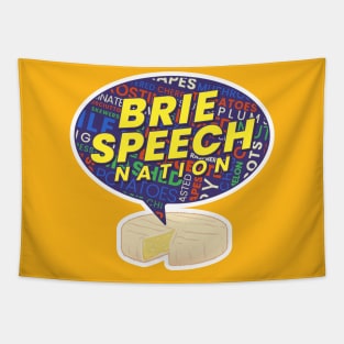 Brie Speech Nation Tapestry