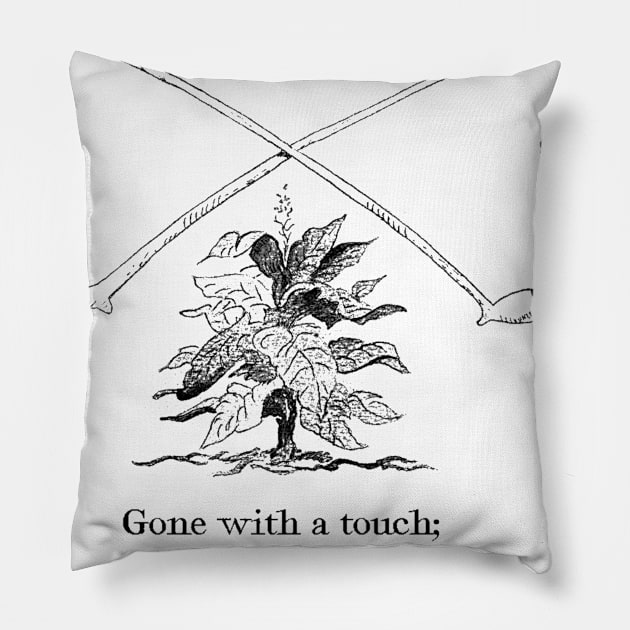 Pipe T Pillow by At the Sign of the Black Bear