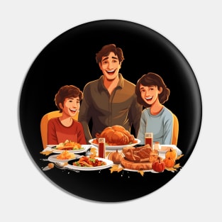 Family Thanksgiving Pin