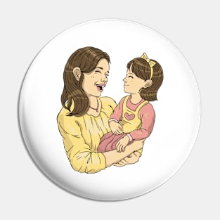 And Daughter P R t shirt Pin