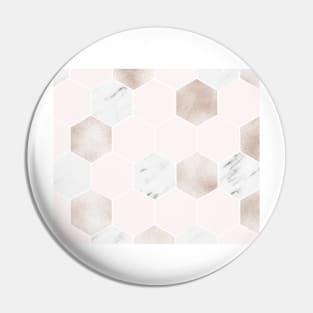 French Polynesia - pastel marble Pin