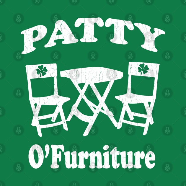 Patty O'Furniture T-Shirt (vintage look) by robotface