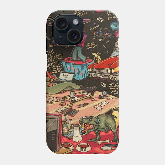 conspiracyyyy Phone Case by barth desenha