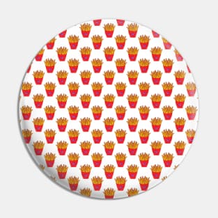 Fries Pattern Pin