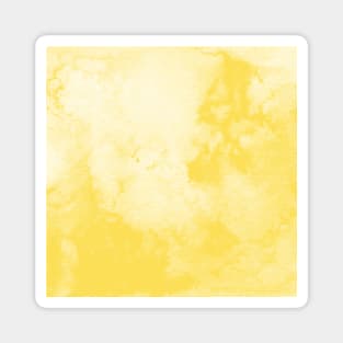 Watercolor wash - yellow Magnet