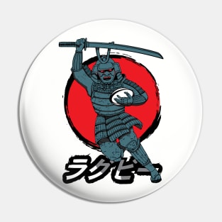 Rugby Japan Samurai Rugby Fan Gift Pin