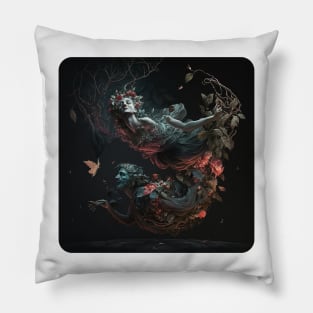 Persephone and Hades: An Epic Love Story Pillow