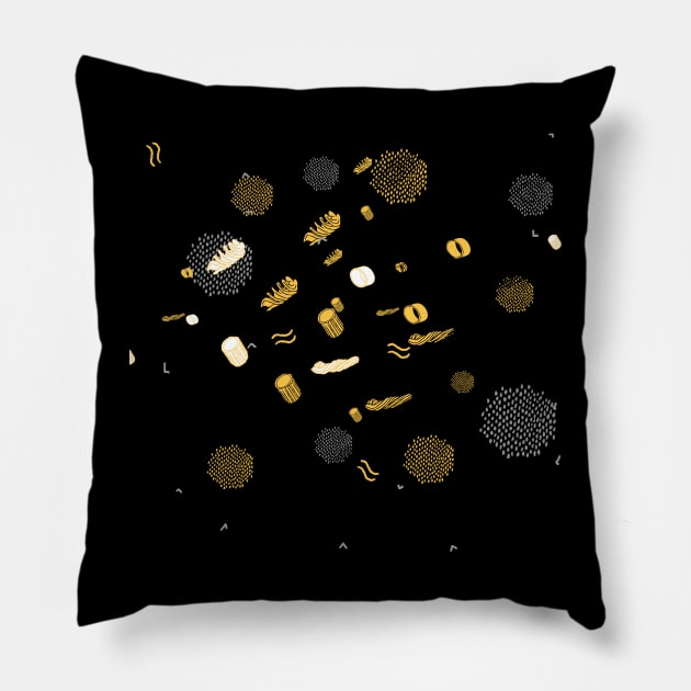 There's no such thing as too much pasta Pillow by tostoini