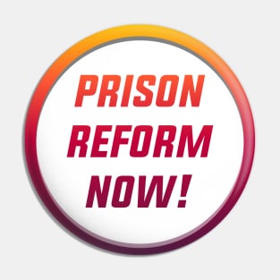 Prison Reform Now - ACAB Pin