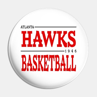 Atlanta Hawks Classic Pin