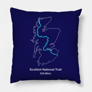 Route Map of the Scottish National Trail Pillow