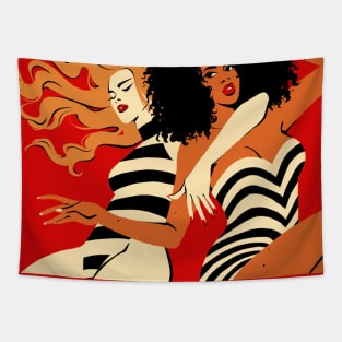 Let's go to the beach Tapestry