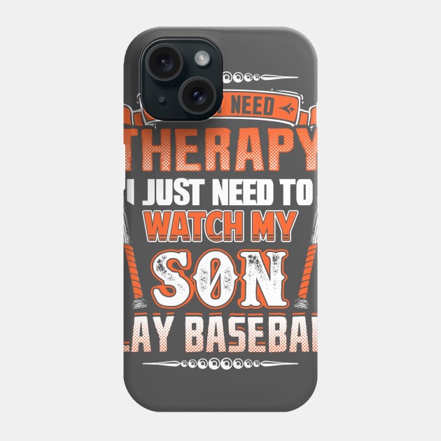 Proud Baseball Dad Phone Case by obet619315