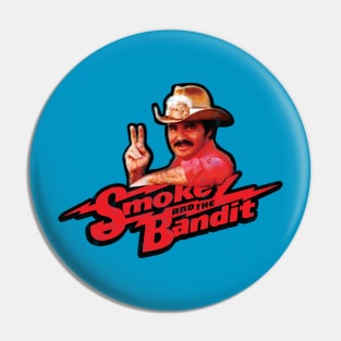 Smokey and the bandit // Burt Reynolds Fan Art Pin