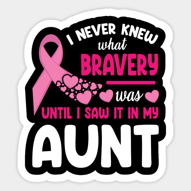 I Never Knew What Bravery Until Saw In My Aunt Fight Cancer Breast