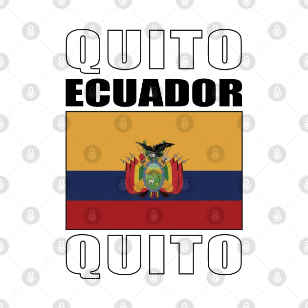 Flag of Ecuador by KewaleeTee