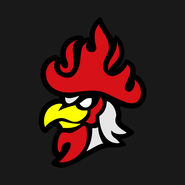 fire rooster by studiodsain