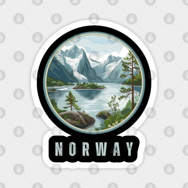 Norway Magnet by Mary_Momerwids