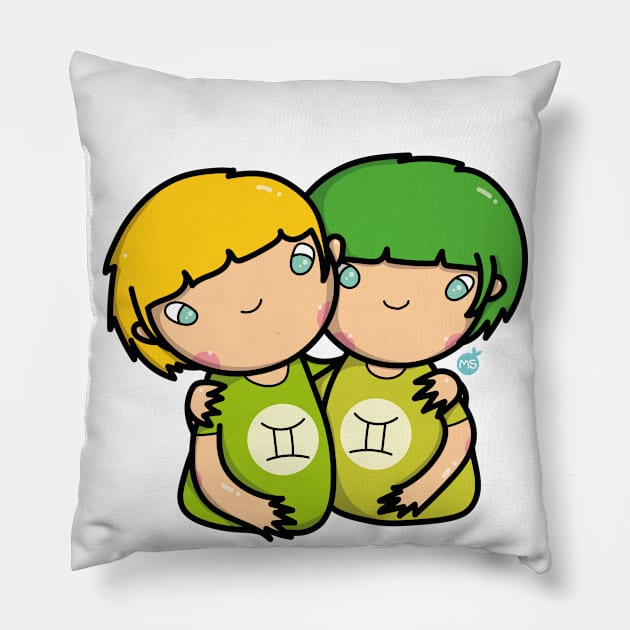 GeminisMS Pillow by MisturaDesign