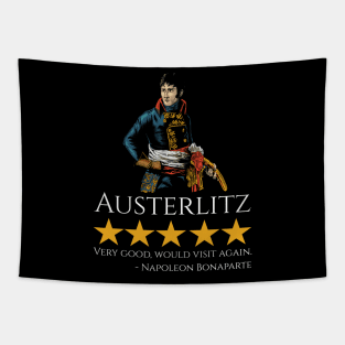 Napoleon Bonaparte - Austerlitz - French History Meme Tapestry