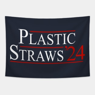 Plastic Straws '24 Tapestry