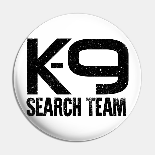 K-9 Search and Rescue Pin by Nartissima